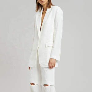 เสื้อสูทสตรีแขนยาวแบบลำลองเสื้อเบลเซอร์สำหรับผู้หญิงขนาดใหญ่พิเศษสินค้าใหม่ - Product Image 2