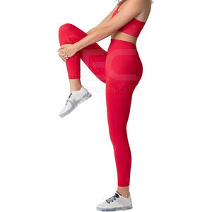 ชุดโยคะไร้รอยต่อคุณภาพสูงสำหรับผู้หญิง ชุดออกกำลังกาย 2 ชิ้น ชุดโยคะไร้รอยต่อ ชุดกีฬา ชุดโยคะ - Product Image 3