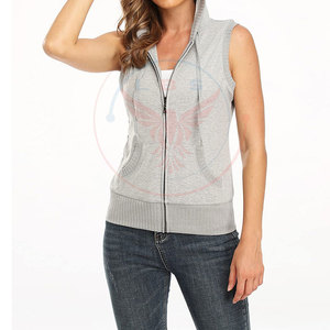 Sudaderas sin Mangas para Mujer, Oferta, Invierno, Casual, con Logotipo Frontal, Tela de Forro Polar, Ecológicas, de Alta Calidad, Poliéster/Algodón - Product Image 4