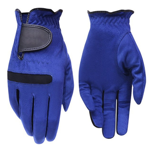 Mejor Venta de OEM Service Cabretta Guantes de golf de cuero Tela transpirable Logotipo personalizado Material suave Guantes de golf deportivos - Product Image 3