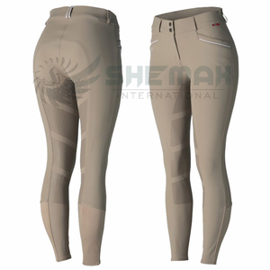 Les plus célèbres culottes de compétition d'équitation en silicone antidérapantes Jodhpurs Nouveau design de culottes d'équitation à bas prix - Product Image 4