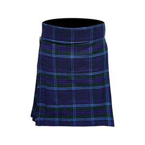 Kilt de viscosa de tartán de calidad superior para hombre Kilt tradicional Highland Utility Kilt hecho de algodón para verano nuevos Pantalones - Product Image 3