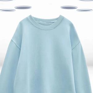 Sweat à capuche surdimensionné col rond hauts automne hiver vêtements femmes Streetwear femmes sweats à capuche/sweat à capuche femmes/sweat femme - Product Image 4