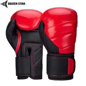 Guantes de Boxeo de Material PU con Correa de Muñeca Ajustable, Transpirables, que Absorben la Humedad, con Cierre de Gancho y Bucle para Entrenamiento de Adultos, Cómodos - Product Image 4