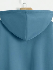 Sudadera con capucha de lana de Invierno para mujer de calidad premium, suéter de nuevo estilo, sudaderas con cuello con capucha, estampado en blanco para adultos - Product Image 2