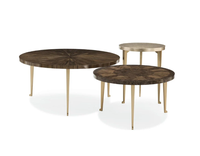 Ensemble de 3 nouvelles tables basses en métal faites à la main décoration de la maison nouveau design table d'appoint décorative fabricant de gros exportateur