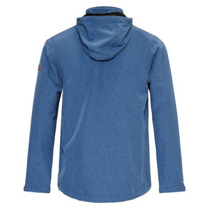 Chaqueta Softshell Azul para Hombre, con Capucha, Cortavientos, Ropa de Trabajo para Exteriores, Ligera, para Senderismo y Camping - Product Image 1