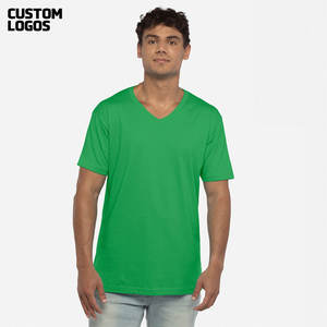 Camiseta ajustada Premium con cuello en V para hombre de Next Level, camisetas transpirables X-Large para temporada de verano - Product Image 3