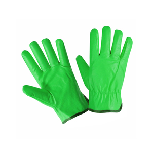 Guantes de cuero de buena calidad para conducir, guantes de cuero de piel de oveja de seguridad para conducir motocicletas de invierno para hombre - Product Image 3
