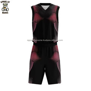 Nouvel arrivage : uniformes de basketball pour équipes, faible MOQ, couleurs personnalisées, service OEM pour entraînements et matchs, vente en ligne - Product Image 2