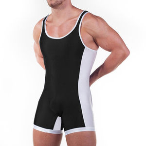 Singlet Gulat Desain Baru Berkualitas Tinggi, Pakaian Olahraga Produksi Profesional, Singlet Gulat Buatan Khusus, Layanan OEM - Product Image 5