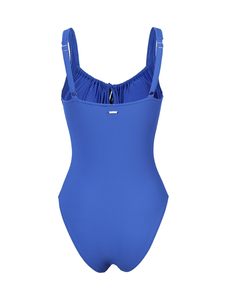 Traje de baño personalizable, traje de baño de una pieza para mujer, traje de baño ajustado de manga corta con cremallera frontal, traje de baño de una pieza - Product Image 5