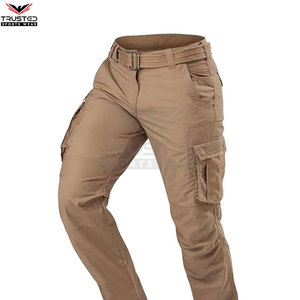 กางเกงขายาวผ้าแคนวาสสำหรับผู้ชายผ้าแคนวาสลำลองมีกระเป๋าหลายกระเป๋าขนาดเบาระบายอากาศได้ดีเป็นมิตรต่อสิ่งแวดล้อมปรับแต่งได้ - Product Image 2