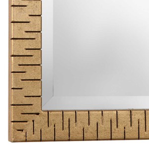 Espejo de pared rectangular con marco de hierro al por mayor para hotel, apartamento, sala de estar, dormitorio, pasillo, decoración de pared, espejo de tocador - Product Image 3