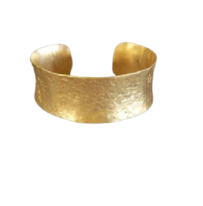 Bracelet jonc manchette de haute qualité pour femme bracelet élégant en laiton en métal fait à la main pour la vente en gros de l'Inde - Product Image 6