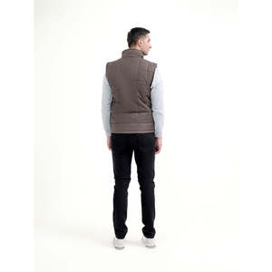 เสื้อแจ็คเก็ตบุนวมมีซิปแขนกุดสำหรับผู้ชาย KRAZ - Product Image 5