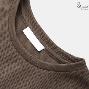 Camisetas de Diseño Nuevo al por Mayor para Hombre, Camiseta 100% Algodón 2026, Camiseta Básica Lisa con Cuello Redondo Personalizada y Económica para Hombre - Product Image 3