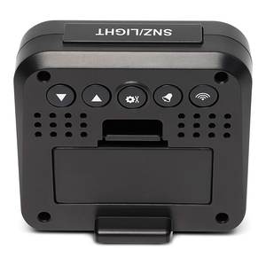 Reloj Analógico-Digital Multifunción con Control Remoto por Radio, Modelo RDC1008, Color Negro, de Explore Scientific, para Alarma y Control del Tiempo - Product Image 3