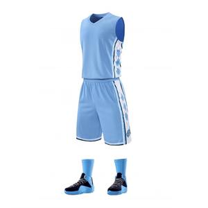 Uniformes de basket-ball personnalisés à séchage rapide, vente en gros en stock, maillots de basket-ball pour hommes - Product Image 1