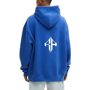 เสื้อฮู้ดแบบสวมหัวของผู้ชายผ้าคอตตอน100% สกรีนผ้าไหมพิมพ์ลายโลโก้ได้ตามต้องการ - Product Image 2