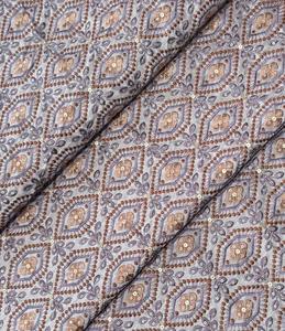 Georgette Embroidery Fabric for Dupatta Embroidered Georgette Heavy Embroidery Fabric - Product Image 1