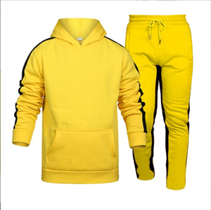 2025 High Quality Sweatpants <b>Jogger</b> Sets <b>Women</b> <b>Fleece</b> Sport Suit Tracksuit Running Wear Slim Fit Custom logo Men Tracksuit - Product Image 4