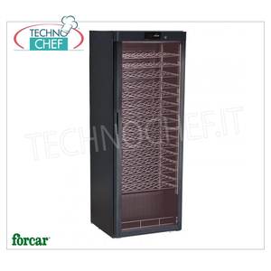 Cave à vin électrique Forcar, réfrigération statique, température constante, capacité de 96 bouteilles, plage de température +5/+18°C - Product Image 2