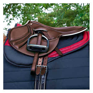 Silla de Montar de Cuero Sintético Resistente, Diseño Personalizado con Herrajes de Acero Inoxidable, Perfecta para Montar a Caballo Profesionalmente - Product Image 4