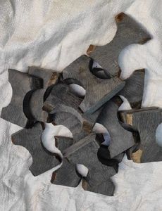 Cuchillo de cuerno de búfalo mango negro - Product Image 2