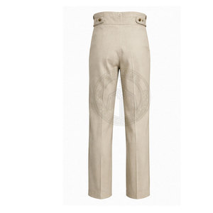 Pantalón de la Guerra Napoleónica de Primera Calidad, Diseño Clásico con Cierre de Cintura Seguro y Costuras Impecables - Product Image 2