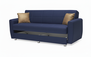 Sofá Cama Extensible Estilo Europeo Convertible Diseño Más Vendido Estructura de Madera Maciza Tapicería de Tela Mecanismo Clic Clac - Product Image 3