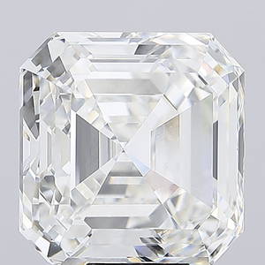 Diseños de Joyería Nupcial Personalizados con Certificado IGI, Joyería Fina con Corte Esmeralda Cuadrado de 5.02 Ct, Claridad CVD VVS2, Color H - Product Image 1