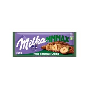 Milka NUT nougat 300g ช็อกโกแลตบาร์ทำจากนมอัลไพน์อาหารขนมขบเคี้ยวสำหรับเด็ก - Product Image 5