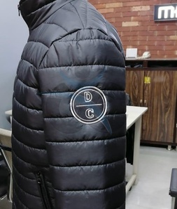 ORCAFITS Top Trending Puffer Jacket <b>Zipper</b> Closure Windproof Casual Winter <b>Coat</b> Regular Fit Polyester Material Left Sleeve Logo - Product Image 5