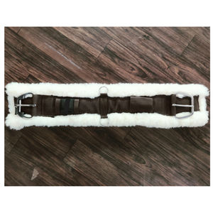 Meilleure Qualité Sangle Anatomique Sellerie Cheval Marchandises Cuir Indien Équitation Anatomique Sangle grossiste fabricant - Product Image 4