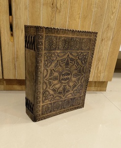 Handmade dập nổi da Tạp Chí cổ điển retro công thức ma thuật cầu nguyện bằng văn bản Wellness <span class=keywords><strong>Bullet</strong></span> món quà cưới - Product Image 2