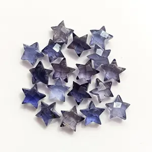 8mm Hand cut Gemstones Star cut Faceted Natural Gemstone Beads