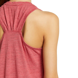 Chaleco sin mangas de gimnasio personalizado para mujer 100% poliéster camiseta sin mangas deportiva de secado rápido para Yoga y correr talla XS estilo de Fitness informal - Product Image 6