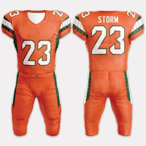 Uniforme de fútbol americano de alta calidad OEM 2025 Camiseta de manga corta personalizable con el último diseño uniformes al por mayor - Product Image 6