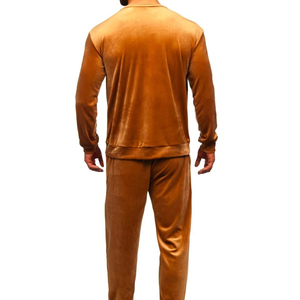 Survêtement décontracté de couleur unie pour hommes Survêtements de jogging deux pièces respirants de meilleure qualité à bas quantité minimale de commande à vendre - Product Image 6