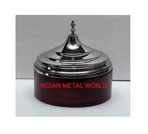 Plato de servicio de hierro y acero, plato redondo de calidad Superior, venta al por mayor - Product Image 4