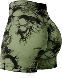 High Quality Front Custom Print Active Stretch High Waist Yoga Suit Mujer Outdoor Active Fitness Wear <b>Sports</b> <b>Bra</b> Elastic Waist - Product Image 6