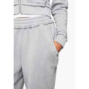 Pantalons de jogging en coton pour femmes, taille élastique, légers, taille haute, pour le yoga, la course à pied, la salle de sport, les tenues décontractées de rue - Product Image 4