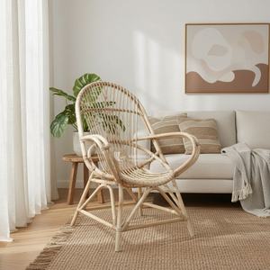 Farmhouse Style Rattan Folding <b>Chair</b> Eco Friendly and Durable Outdoor Garden <b>Chair</b> for Home Office Use Vietnam Handicraft - Product Image 5