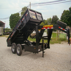 Wholesale 16' Hydraulic Tipping Road Legal Dump <b>Trailer</b> 170HDT Loader High Safety Level Durable Construction for <b>Farm</b> <b>Trailers</b> - Product Image 1