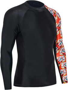 Latest Fashion Wear <b>Rashguard</b> Good Quality O-Neck Sports Compression Shirts Classic Design O-Neck Base Layer Rash Guards - Product Image 4