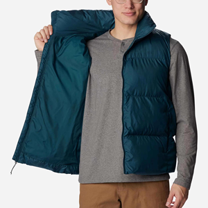 Veste matelassée sans manches pour homme, veste matelassée décontractée et chaude avec capuche, logo personnalisé, manteaux d'hiver légers, veste d'extérieur - Product Image 3