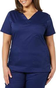 Uniformes médicos de hospital Unisex de alta calidad, uniformes de enfermera de manga corta cómodos, tela de lona, opciones de talla grande - Product Image 5