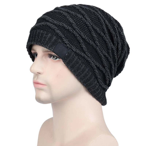 Custom Logo Luxury Beanies Knitted <b>Hat</b> Designer <b>Winter</b> Bean jacquard <b>Hats</b> Fall Woolen Cap Unisex Warm Caps for <b>Men</b> and Women - Product Image 1