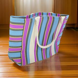 กระเป๋าช้อปปิ้งผ้าไนลอนแบบมีซิปใช้ซ้ำได้เป็นมิตรกับสิ่งแวดล้อมกระเป๋าใส่เครื่องสำอางสำหรับเดินทาง - Product Image 4